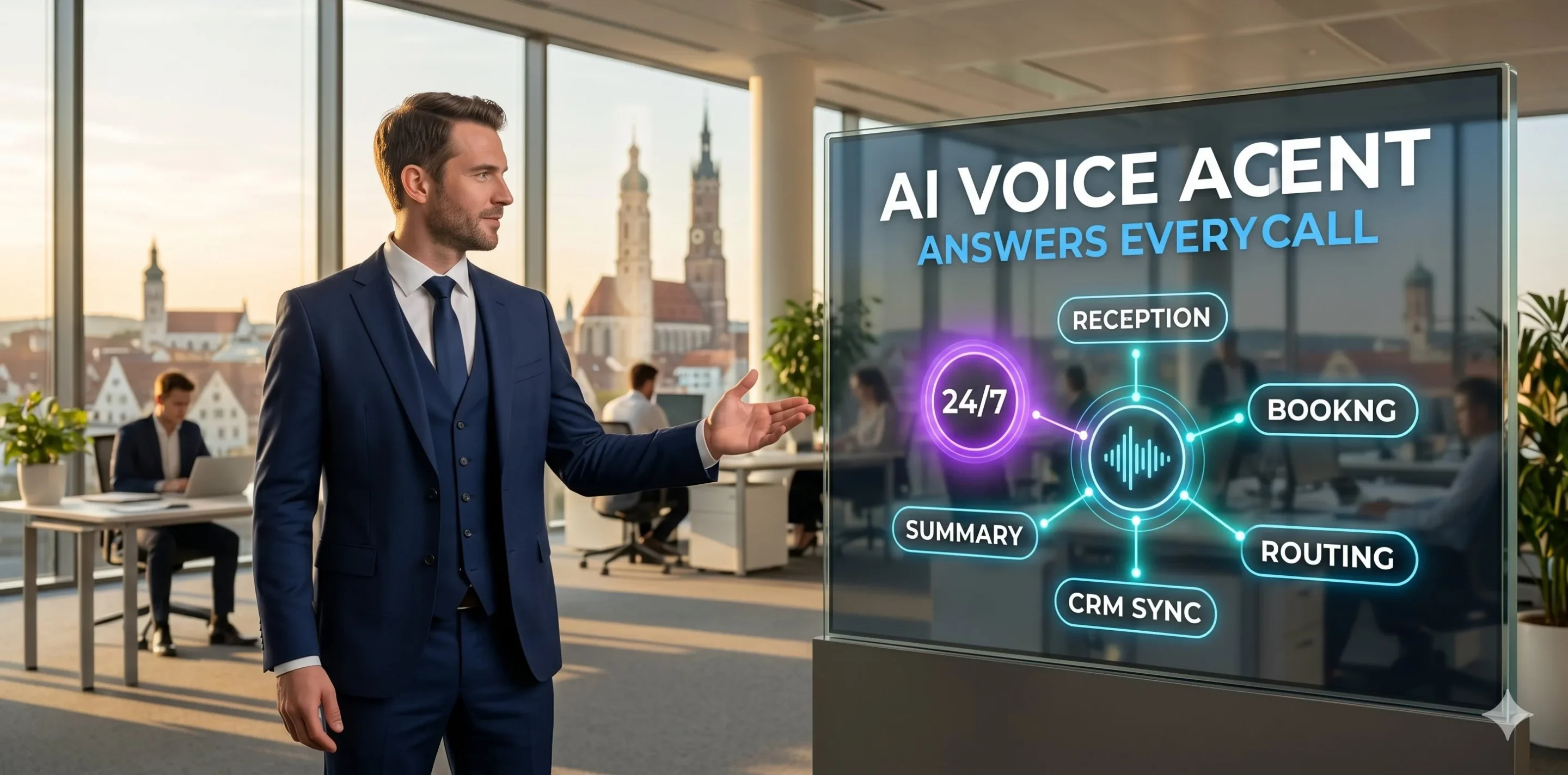 Placetel AI KI-Telefonassistent nimmt Anrufe automatisch entgegen und verbindet per n8n mit CRM und Kalender