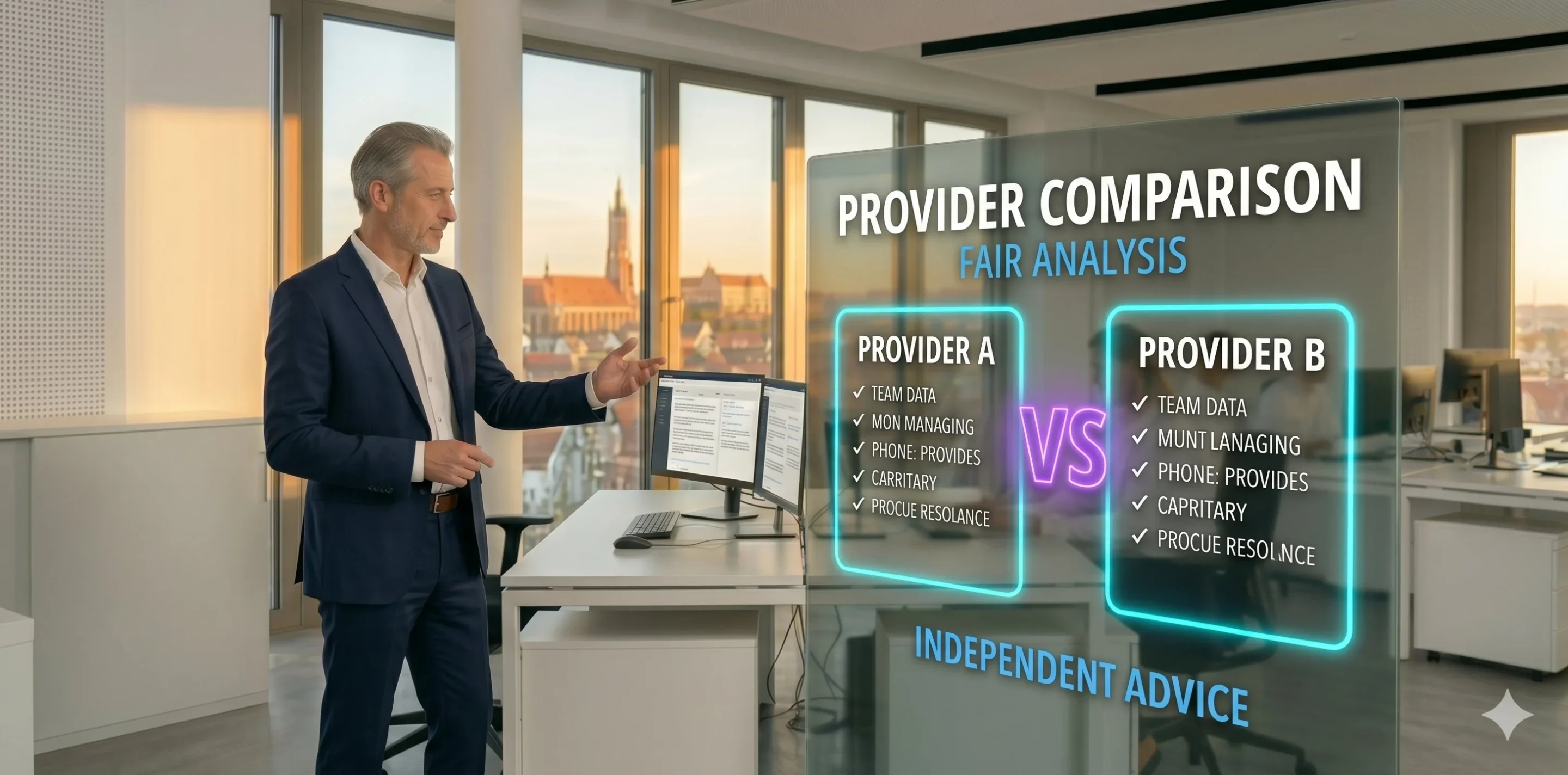 Sipgate vs Placetel Vergleich für KMU — anbieterneutrale Beratung mit Newmountains.IT