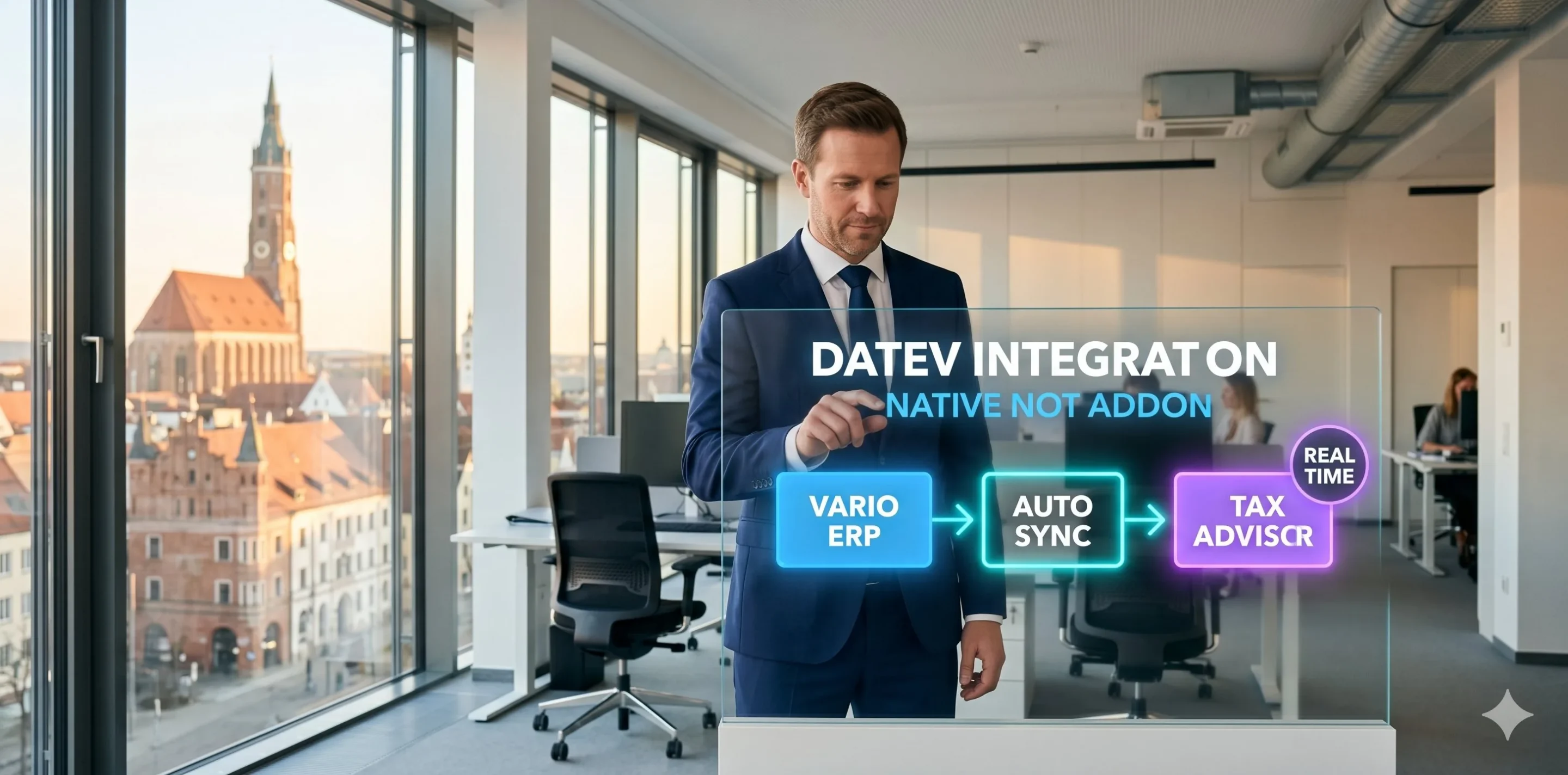 Vario Cloud native DATEV-Integration mit automatischer Belegübertragung und USt-Voranmeldung für Steuerberater