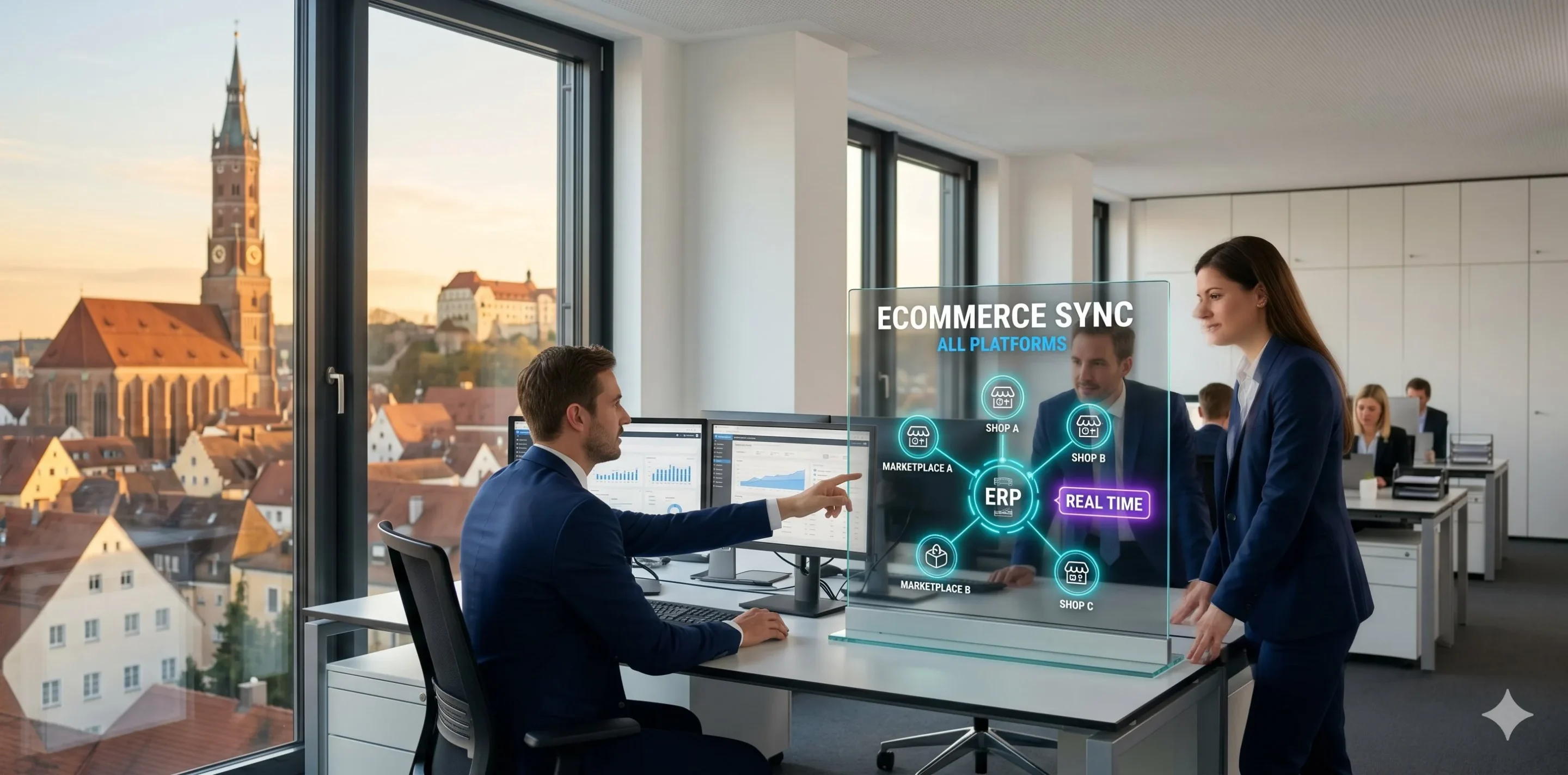 Vario Cloud E-Commerce-Schnittstellen mit Shopify Shopware WooCommerce Amazon eBay und Otto-Marktplätzen