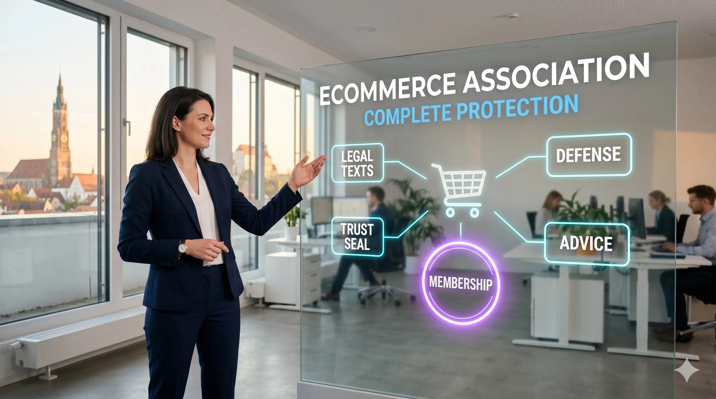 Händlerbund für Online-Shops als E-Commerce-Verband mit Rechtstexten Abmahn-Vertretung und Käufersiegel