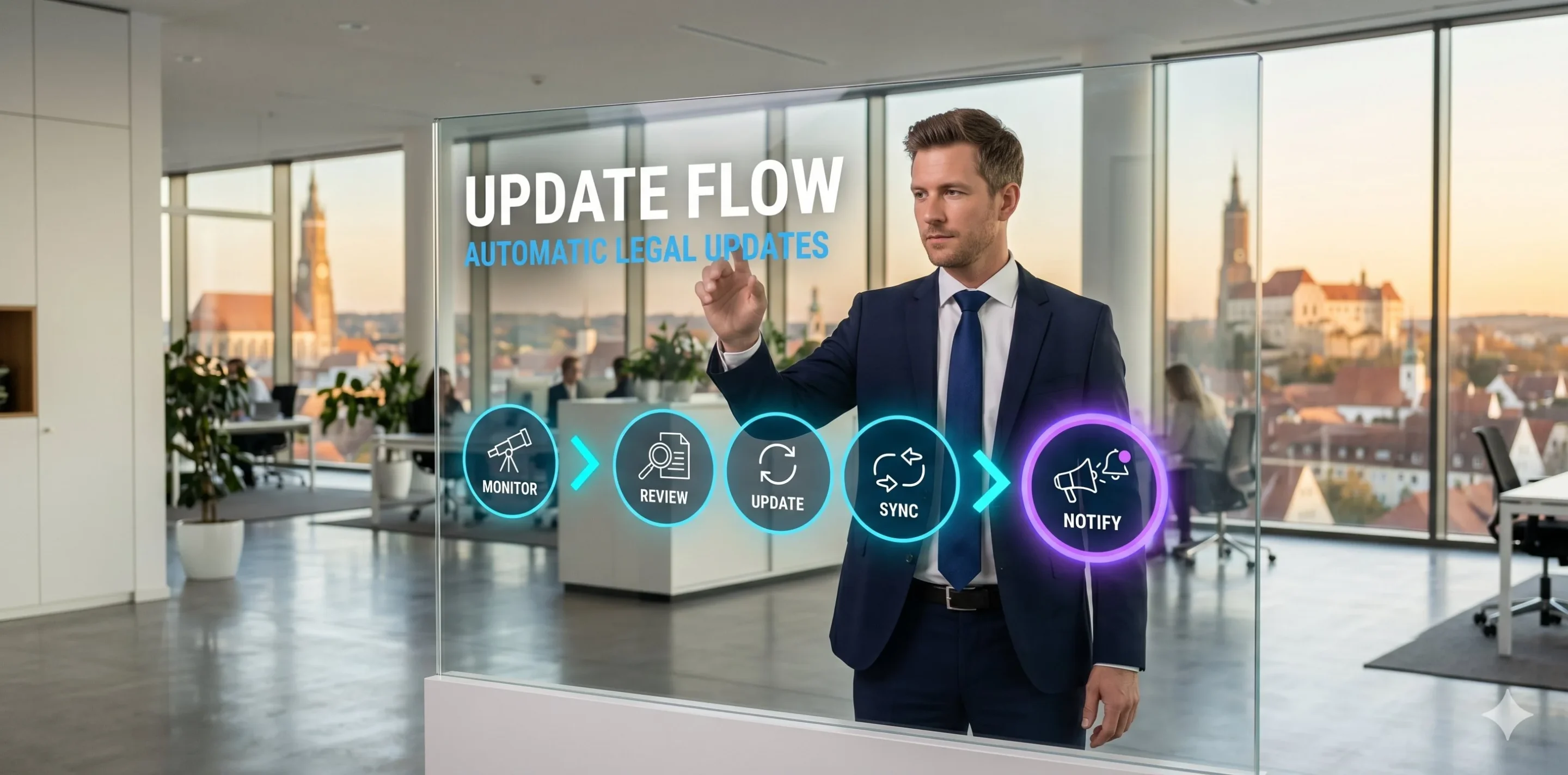 IT-Recht Update-Service-Funktion IT-Recht-Kanzlei Update-Service-Funktion mit Monitoring Update-Erstellung Plugin-Sync und E-Mail-Benachrichtigung