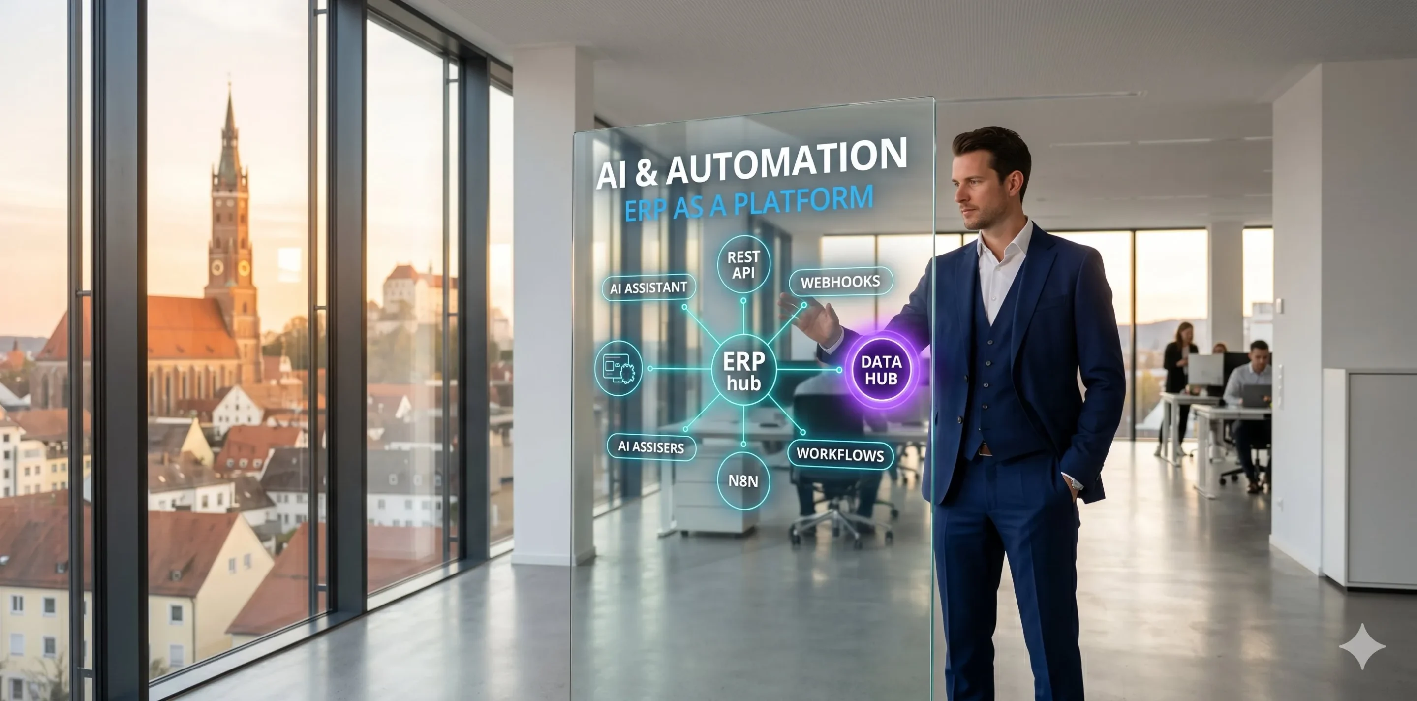 VARIO Cloud mit integrierter KI VARIO Intelligence und n8n-Automatisierung über REST-API durch Newmountains.IT